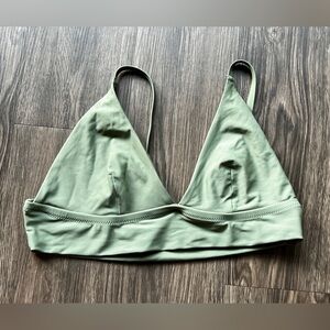 Sage green swim top